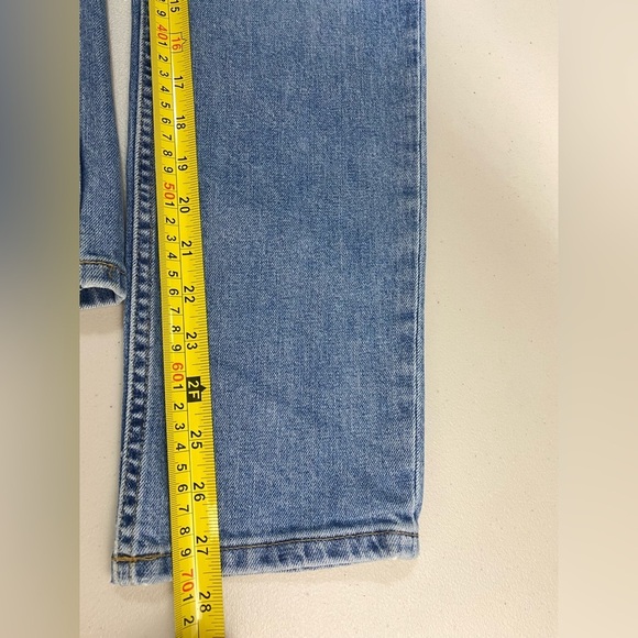 Everlane The Curvy Cheeky High Rise Jeans Blue Size 27 - Picture 11 of 12